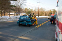 MVA Burrillville, RI Rte-102 (Broncos Hwy @ Inman Rd. February 2, 2009