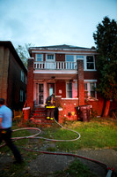 Detroit, MI Box Alarm basement fire