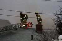 Working Fire Providence, RI  Gloucester St December 9, 2007