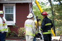 Working Fire Millbury, MA on McArthur Drive October 08, 2012