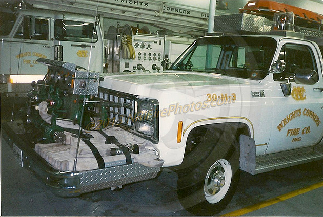 NRIFirePhotos Wrights Corners Fire Dept Lockport, NY 1996