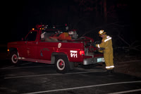 Brush Fire Millville, MA 17 Lincoln St February 08, 2012