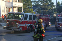 ACW Pawtucket, RI on Beechwood Ave Van Fire August 3, 201