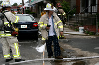 Working Fire Lincoln, RI Smithfield Ave June 14, 2007