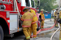 2nd Alarm Burrillville, RI Victory Highway August 4, 2010