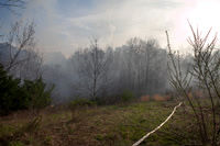 Brush Fire Uxbridge, MA W. River Rd IAO Witek Circle April 16, 2012
